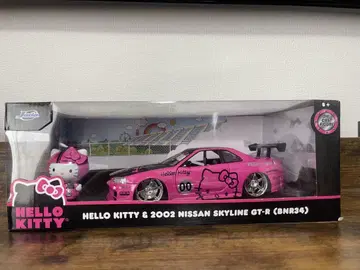 헬로키티 피규어 NISSAN 스카이라인 GTR