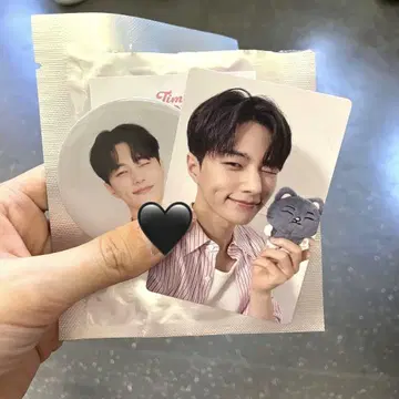 INFINITE 명수 L 캔뱃지 & 트레카 세트