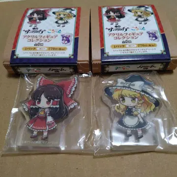 동방 탄막 카구라 짤랑 아크릴 피규어 2종 세트
