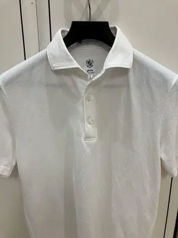 gim 아메리칸 씨 아일랜드 코튼 화이트 피케 셔츠 L 사이즈