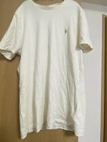 POLO RALPH LAUREN 티셔츠 M 사이즈 크림색