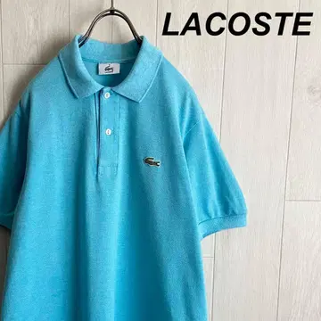 구제 LACOSTE 라코스테 원포인트 자수 로고 피케 셔츠
