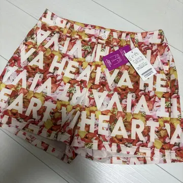 VIVA HEART 플라워 패턴 팬츠 사이즈 40