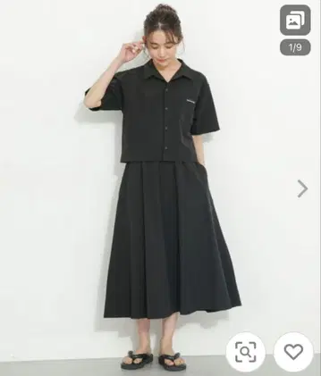 사우전드마일 스커트 셋업