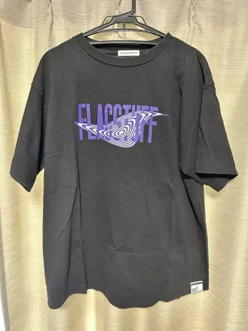 FLAGSTUFF 블랙 티셔츠 남성용 L
