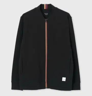 Paul Smith 블랙 스트레치 스무스 집업 블루종
