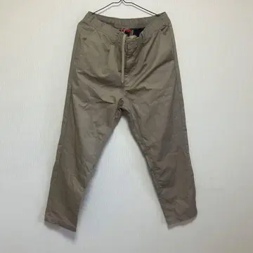 Dickies 베이지 치노 팬츠 허리밴딩