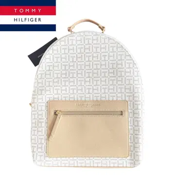 TOMMY HILFIGER 백팩 화이트/베이지 미사용