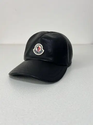 MONCLER 2022/23 가을/겨울 신상 에코 가죽 로고 야구 모자