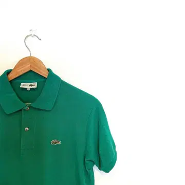 CHEMISE LACOSTE 피케 셔츠 그린 빈티지 그린 4