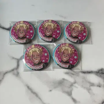 블루 록 시도 류세이 데코라티브팝 캔뱃지 5개 세트