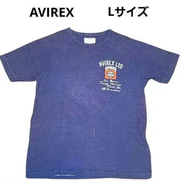 AVIREX LTD 아비렉스 네이비 반팔 티셔츠