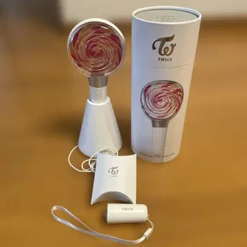 TWICE 응원봉 화이트 핑크 ver1