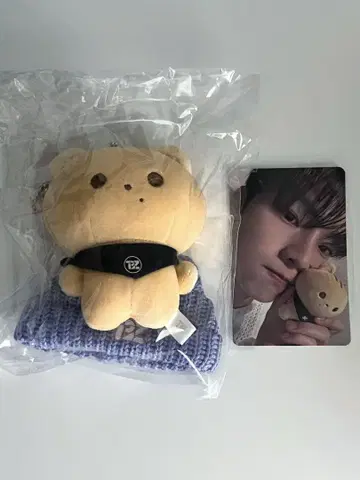 theboyz 더보이즈 큐 봉제 인형 서울콘 md 트레이딩 카드 포함