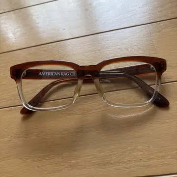 AMERICAN RAG CIE 브라운 안경 52 18