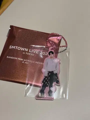 SMTOWN LIVE 2025 미니 아크릴 키링 재민