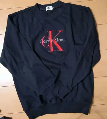 Calvin Klein 블랙 맨투맨 M