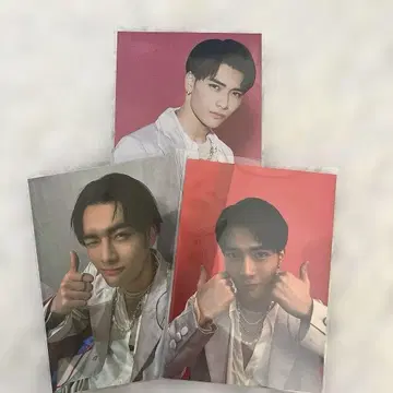 무토 준 트레이딩 카드 3 세트