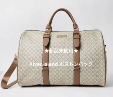 River Island 모노그램 보스턴백