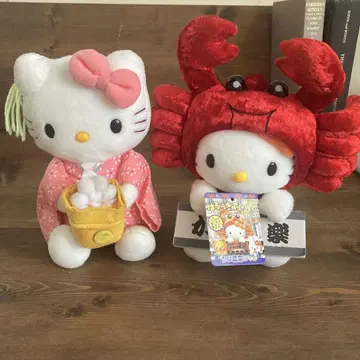 레트로 지역 키티 봉제 인형 게요리 전문점 오쓰키미 키티