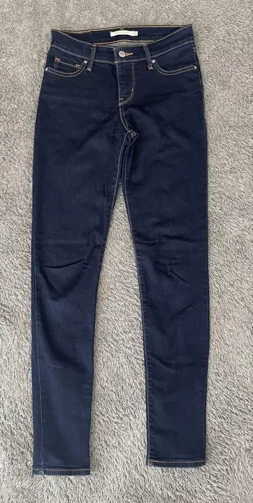 Levi's 다크 블루 스키니 청바지