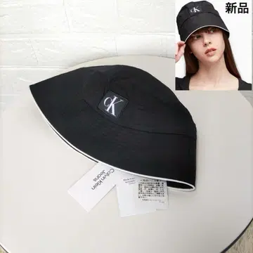 새상품 Calvin Klein 캘빈클라인 레인 버킷햇 블랙