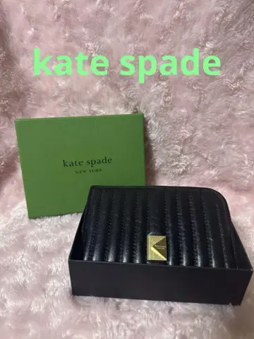 kate spade 데코 퀼팅 컴팩트 지갑