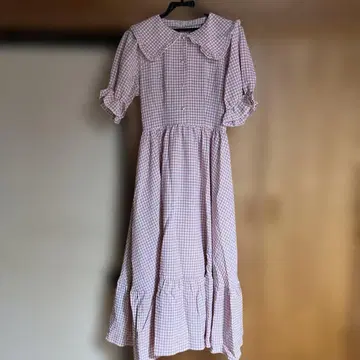 시마무라 아오키 미사코 원피스 중간 빨간색