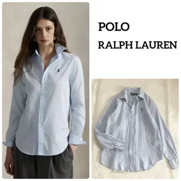 컨디션 최상 POLO RALPH LAUREN 클래식 핏 린넨 셔츠