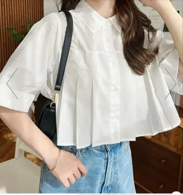 TC 브로드 턱 숏 셔츠