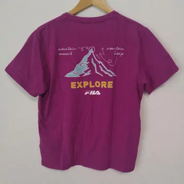 M 사이즈 상당 FILA EXPLORE 티셔츠