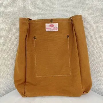 BAG'n'NOUN 백엔나운 캔버스 x 가죽 숄더 토트