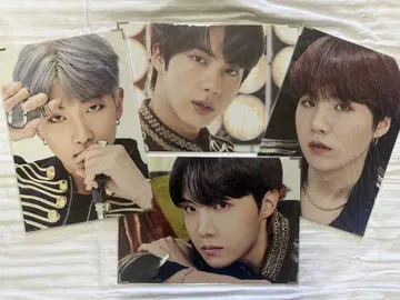 BTS LYS 프리미엄 포토 JIN, SUGA, RM, J-HOPE