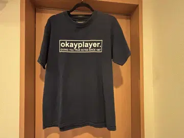 okayplayer 티셔츠 네이비