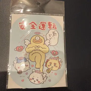 치이카와 천사 악마 차량용 마그넷 안전 운전의 사랑