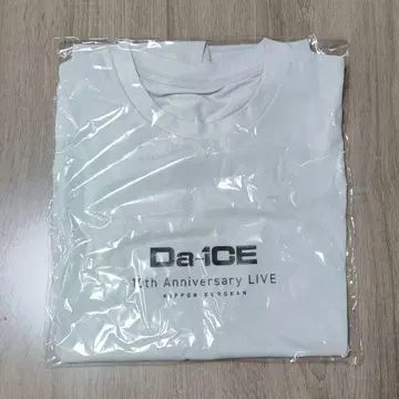 Da-iCE 10th Anniversary LIVE 부도칸 티셔츠 XL