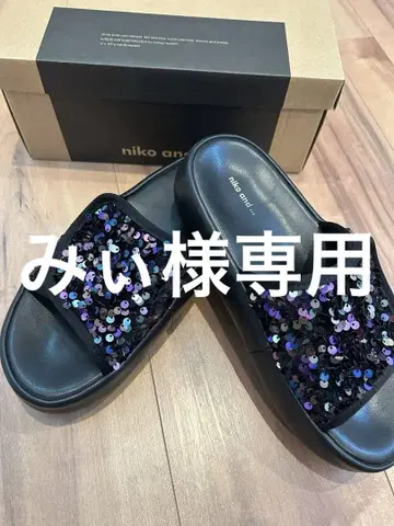niko and - 스팽글 샌들 L