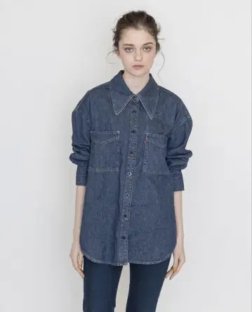 Levi's 데님 셔츠 M 사이즈
