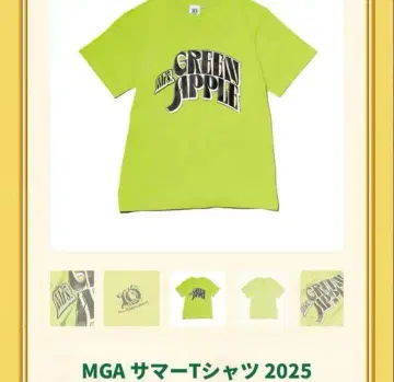 새상품 Mrs. GREEN APPLE 팝업 썸머 티셔츠 L