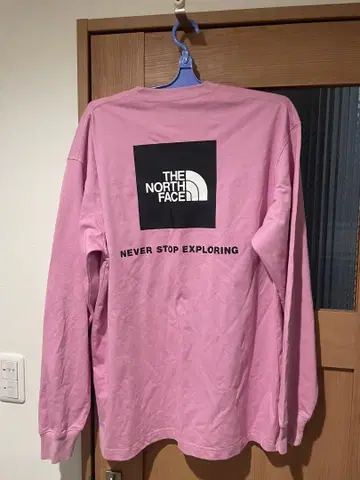 THE NORTH FACE NT82333 핑크 긴팔 티셔츠