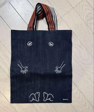 누리카베 데님 토트백 게게게의 기타로