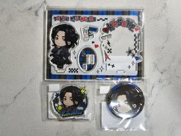 도쿄 리벤져스 마루쿠지 바지 케이스케 아크릴 스탠드 캔뱃지 아크릴 키링