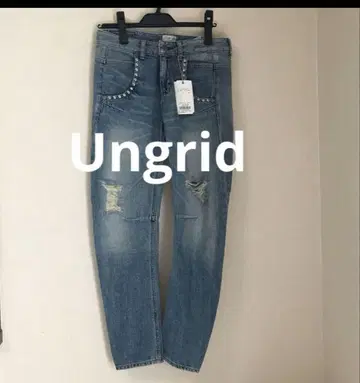 Ungrid 언그리드 데미지 데님 택 포함, 자택 보관 24inch