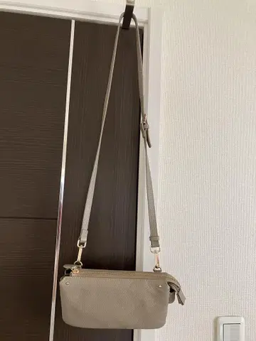 천연 소가죽 지갑 미니백