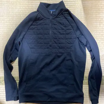 adidas 하프 지퍼 자켓 M 블랙