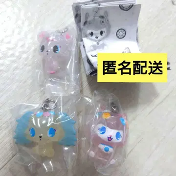 쥬얼펫 메지루시 액세서리 3종 세트 가챠 초기 오염 있음