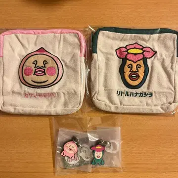 코비토 도감 스퀘어 파우치 메지루시 러버 마스코트 카 모모지리