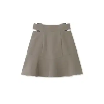 snidel 사이드 오픈 플레어 아스카 숏팬츠 23SS