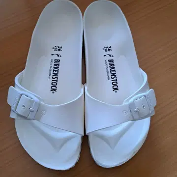BIRKENSTOCK 화이트 버켄스탁 마드리드 EVA 36 / 23cm