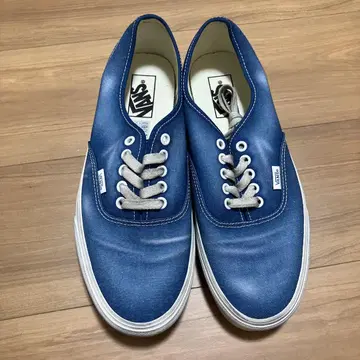 VANS authentic wave washed blue us9.5